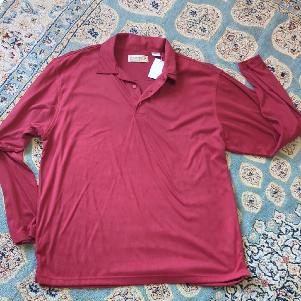 Men's Lightweight Polyester Pullover Shirt NWT